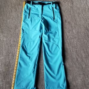 Fleece lined snow pants